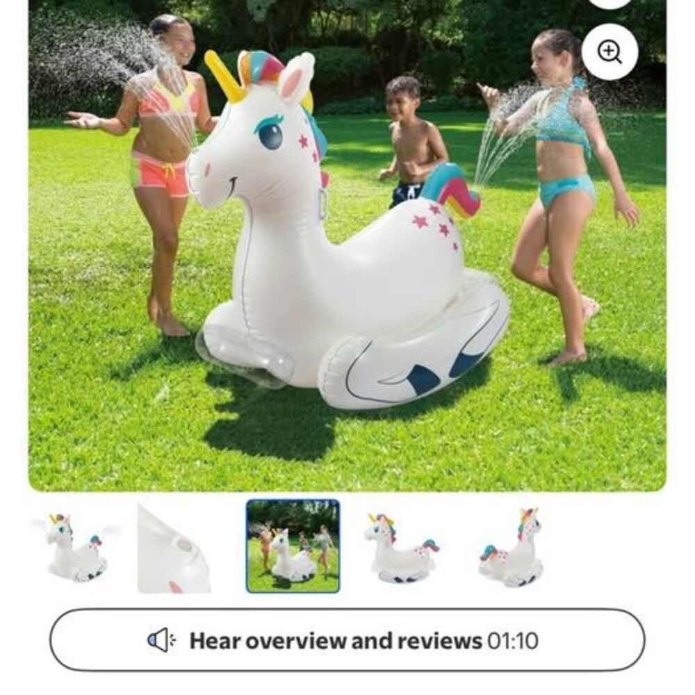 Unicorn Sprinkler
